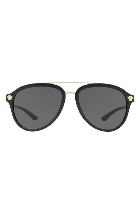 versace 58mm pilot sunglasses|original Versace sunglasses.